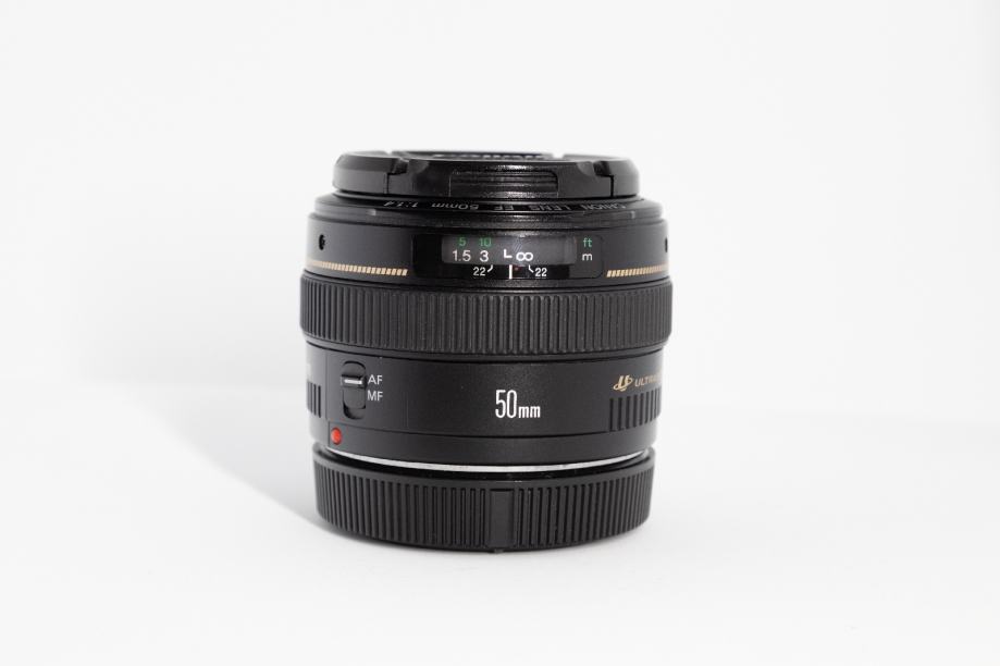 CANON EF 50mm 11.4 USM + Polarizacijski filter