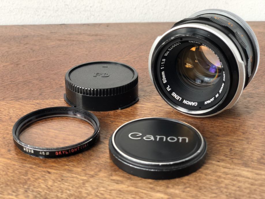 Canon FL (FD) 50mm f1.8
