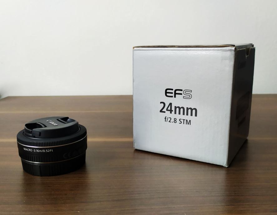 Canon objektiv EF-S 24mm f/2,8 STM