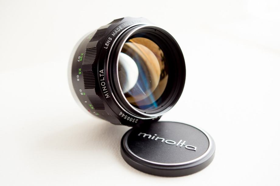 Minolta Rokkor PG 58mm f/1.2 - EF mount