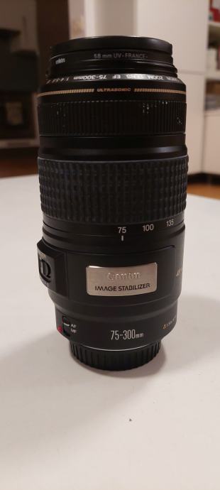 75 300 Mm Objektiv Ef S Ef Prodam objektiv Canon EF 75-300 mm, Ultrasonic Image Stabilizer IS USM