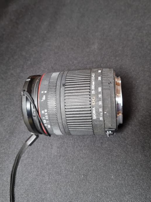 Sigma DG 28-300 mm 1:3.5-6.3 za Canon