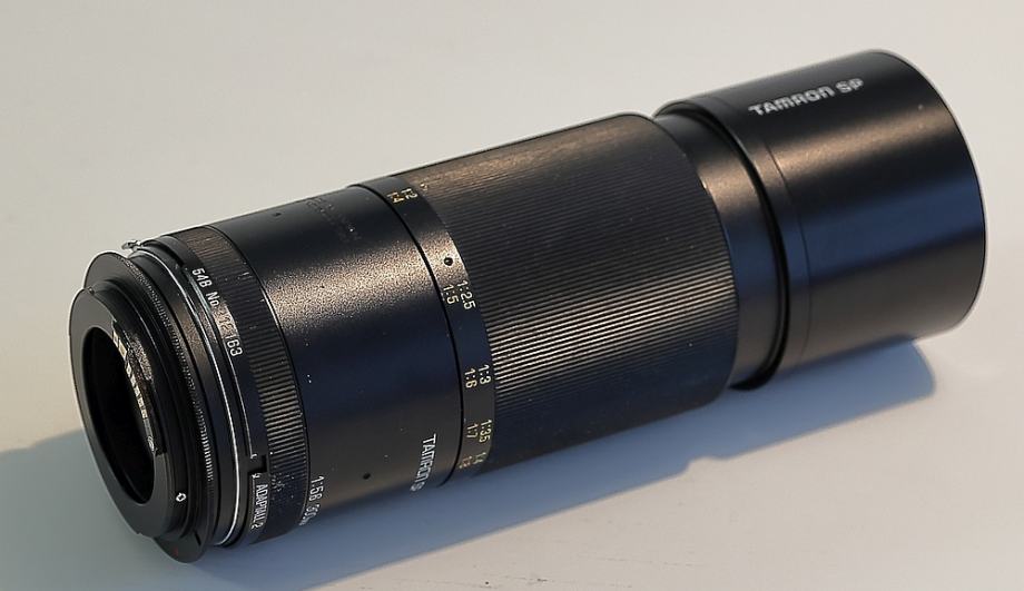 Tamron SP 300mm f5.6+ Adapter M42 za Canon EF z potrditvijo izostritve