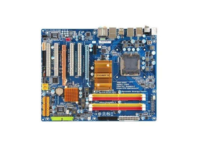 MATIčNA OSNOVNA PLOŠčA SOCKET 775 INTEL, GIGABYTE GA-EP43-DS3, IN PROC