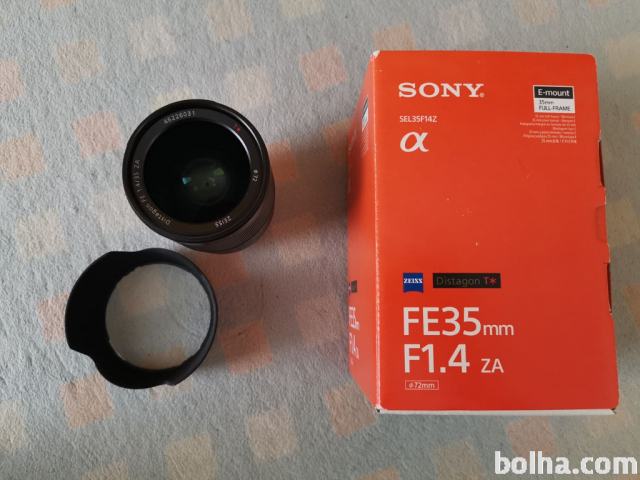 Objektiv Sony Distagon T* FE 35mm f/1.4 ZA Lens e mount