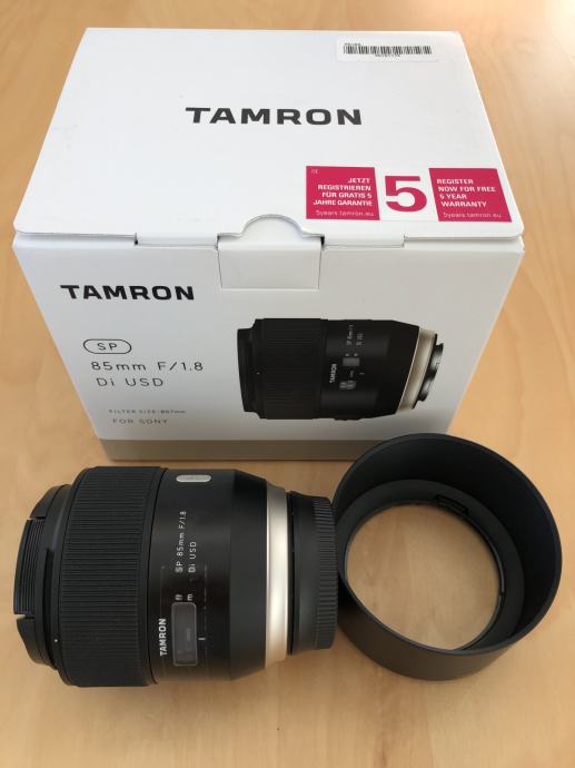 Tamron SP 85mm f/1.8 Di VC USD pour Nikon