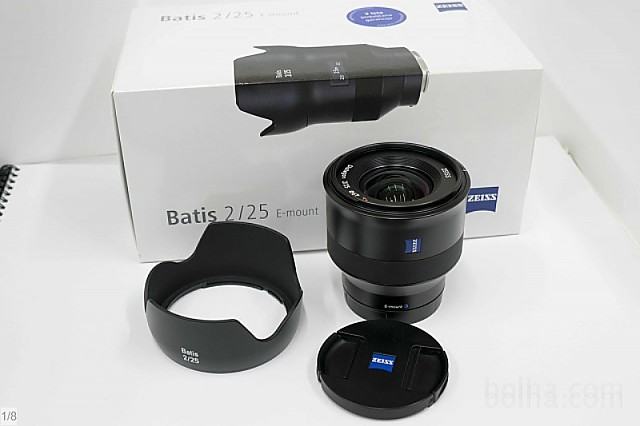 Zeiss Batis 25mm 2.0 Sony E-mount objektiv, BREZHIBEN