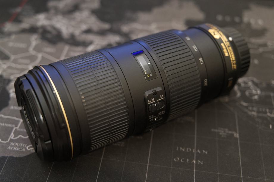Nikon 70-200 mm f/4 VR + HOYA filter