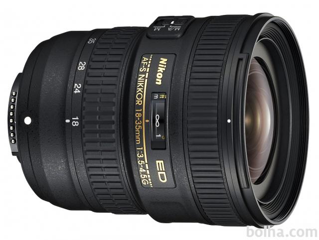Nikon Af-S 18-35 mm 3.5 - 4.5 G plus filtri