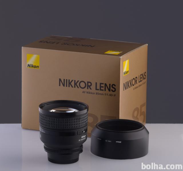 Nikon NIKKOR AF 85mm f/1.4 D (FX)