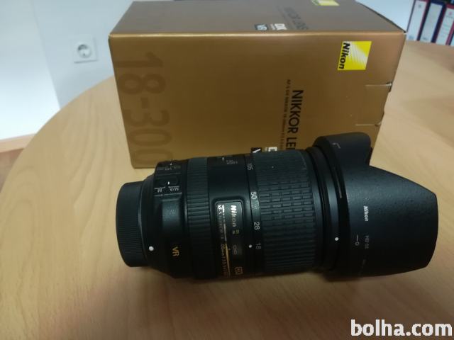 Nikon objektiv AF-S DX 18-300 f/3,5–5,6 G ED VR