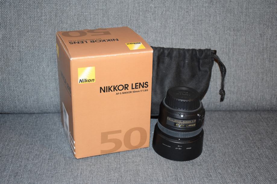 Nikon objektiv Nikkor AF-S 50mm/1.8G