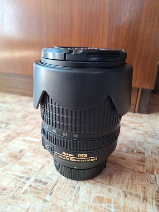 Objektiv za fotoaparat Nikon nikkor od 18 do 105mm