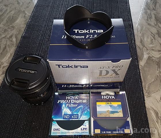 Objektiv Tokina 11-20mm f/2.8 (za Nikon)