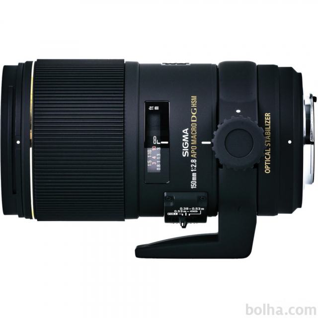 Sigma 150mm F/2.8 APO Macro IF EX DG OS HSM za Nikon