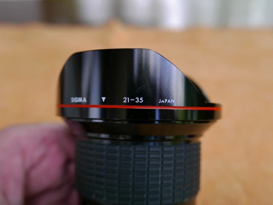 Sigma 21-35mm f/ 3,5-4,2 γ II