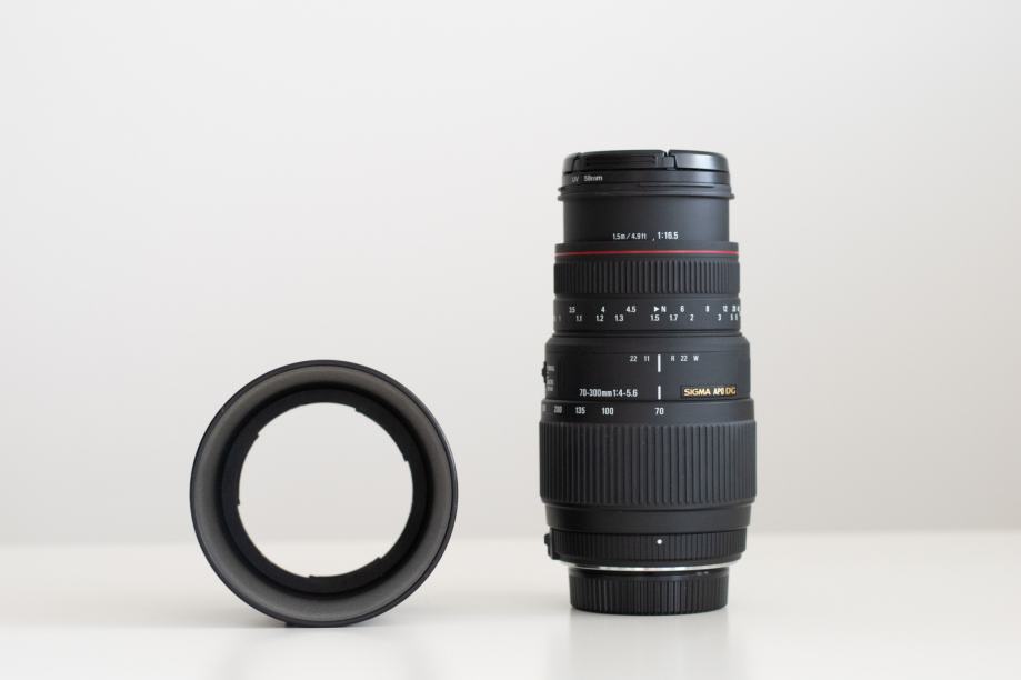 Sigma 70 300mm F 4 5.6 Dg Nikon Sigma 70-300mm f/4-5.6 DG Macro objektiv za Nikon