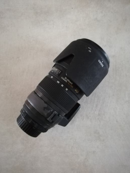 Sigma APO 70-200 mm F2.8 EX DG OS HSM za Nikon