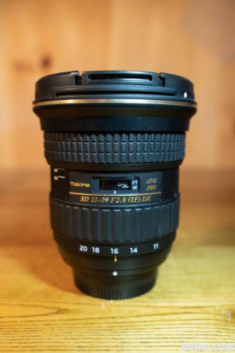 Ultra širokokotni objektiv Tokina 11-20mm f2.8 (Nikon)