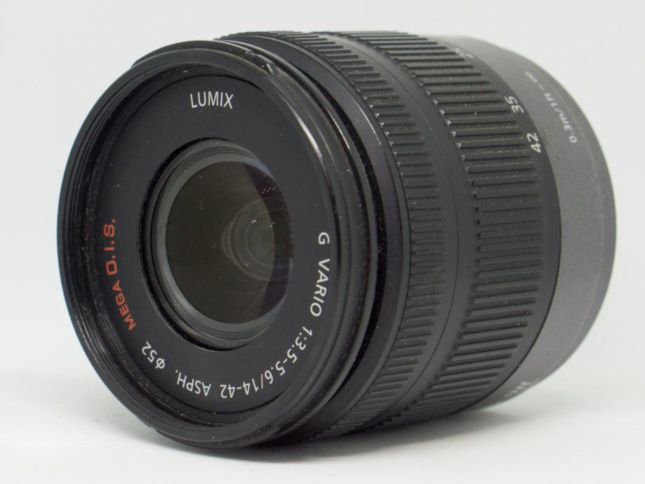 Panasonic lumix 14-42mm objektiv - tudi za olympus - mft m43 m4/3