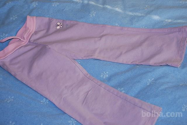 Dekliške hlače - spodnji del trenirke Biba 3 - 4 leta