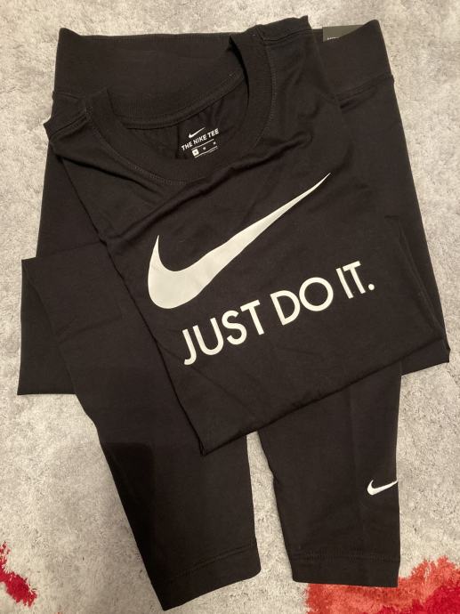 Nike komplet (ženska majica in pajkice) - novo