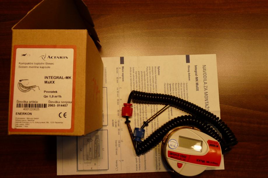 Kalorimeter Actaris,Integral MK Maxx, merilnik toplote,nerabljen