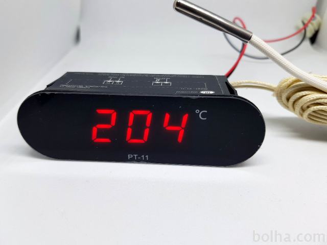 Vgradni termometer do 300°C, napajanje 220V