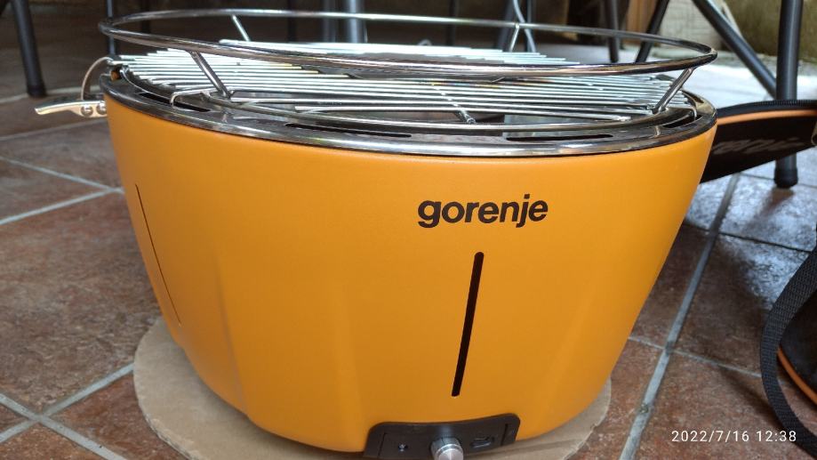Gorenje Barby Q prenosni žar na oglje na baterije