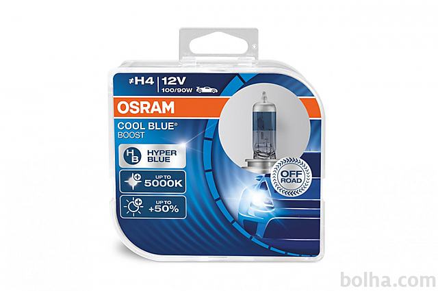 Komplet ?arnic Osram Cool Blue Boost H4 12V 100/90W