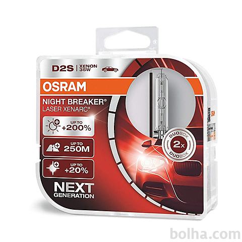 Komplet ?arnic Osram Night Breaker Laser D2S Next gen. 12V 35W