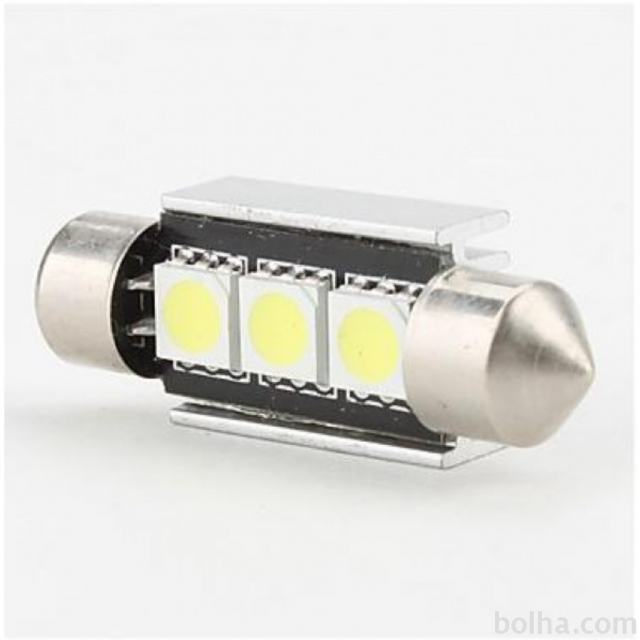 Prodam LED žarnice CEVNE 36mm 24V / Canbus / 3x SMD 5050