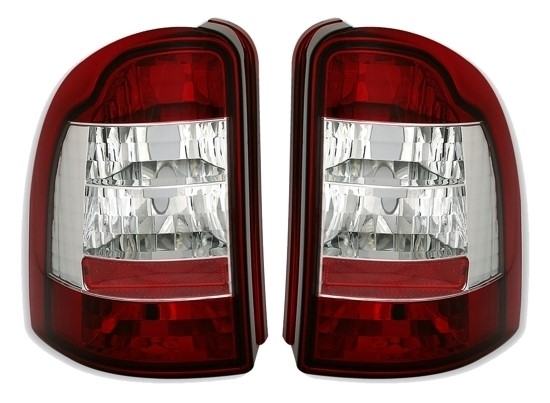 Zadnje lexus luči Ford Mondeo Karavan 93-00 rdečo-bele