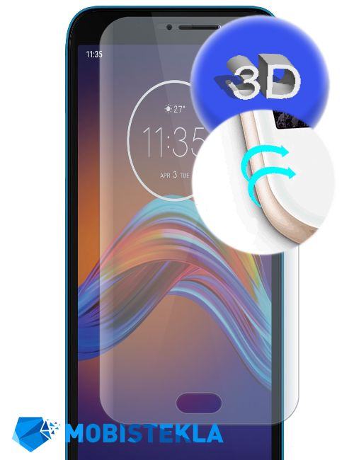 Motorola Moto E6 Play - zaščitno steklo 3D