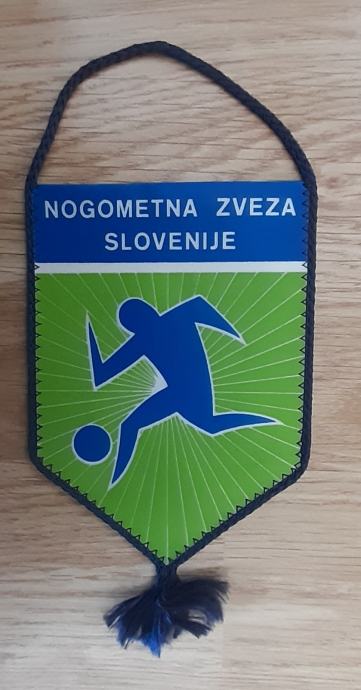 Zastavica Nogometna zveza Slovenije NZS 95x155mm