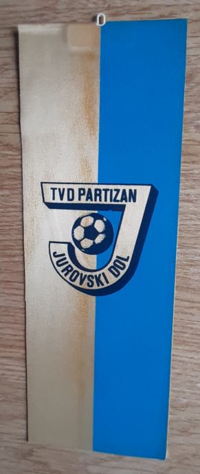 Zastavica TVD Partizan Jurovski dol 75x210mm