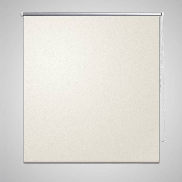 Roleta / Senčilo 100 x 175 cm Umazano Bele Barve