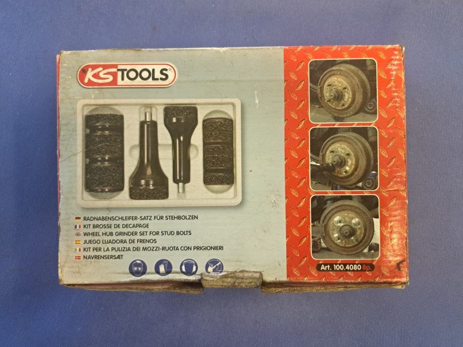 KS Tools 100.4080 orodje za čiščenje pesta koles