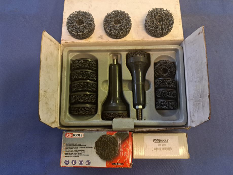 KS Tools Ventilsitz-Reiniger Set 7-teilig - Für Alufelgen