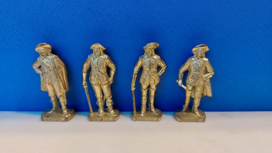 Kinder figurice - kovinski vojaki - MUŠKETIRJI - SCAME
