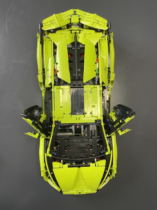 YEABRICKS Kit Luci a LED per-42115 Technic Lamborghini Sián FKP 37 Modello da Costruire (esclusi i kit di costruzione