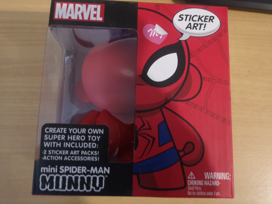 NOVA Marvel Mini Munny vinilna figura Spider-Man