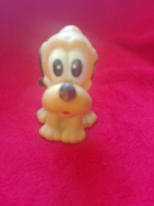 vintage gumijasta igrača Pluton