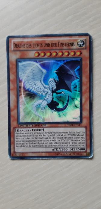 Yugioh Light and Darkness Dragon (Super Rare, Limited Edition)