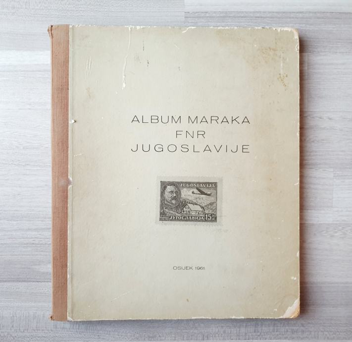 ALBUM ZNAMK ALBUM MARAKA FNR JUGOSLAVIJE