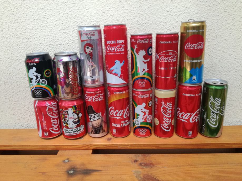 Coca cola pločevinke