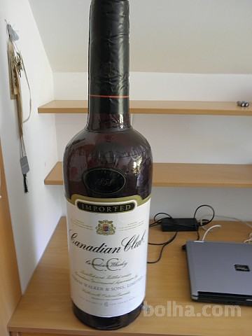 Napihljiva flaša CC Whisky