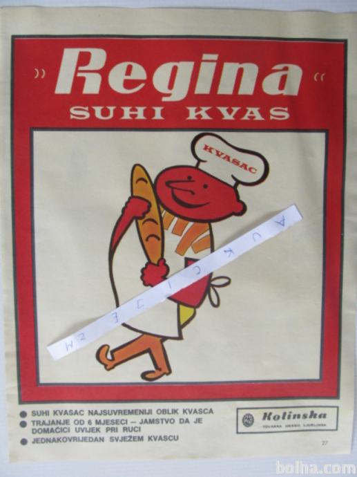 Reklama REGINA Kvas-Kolinska