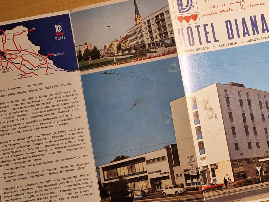 Stari Ex Yu Prospekt Hotel Diana Murska Sobota Slovenija Stari Ex Yu Prospekt Hotel Diana Murska Sobota Slovenija