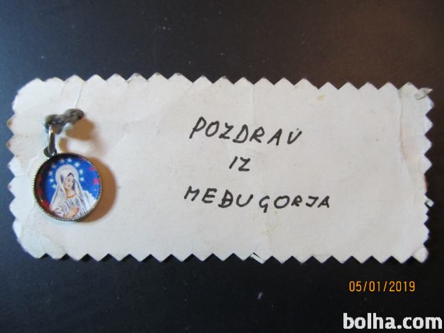 Svetinca medalion medaljon Marija Međugorje